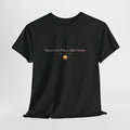 T‑Shirt — Minimal Tiny Emoji Chest Print Tee ("Be Kind" subtle text)