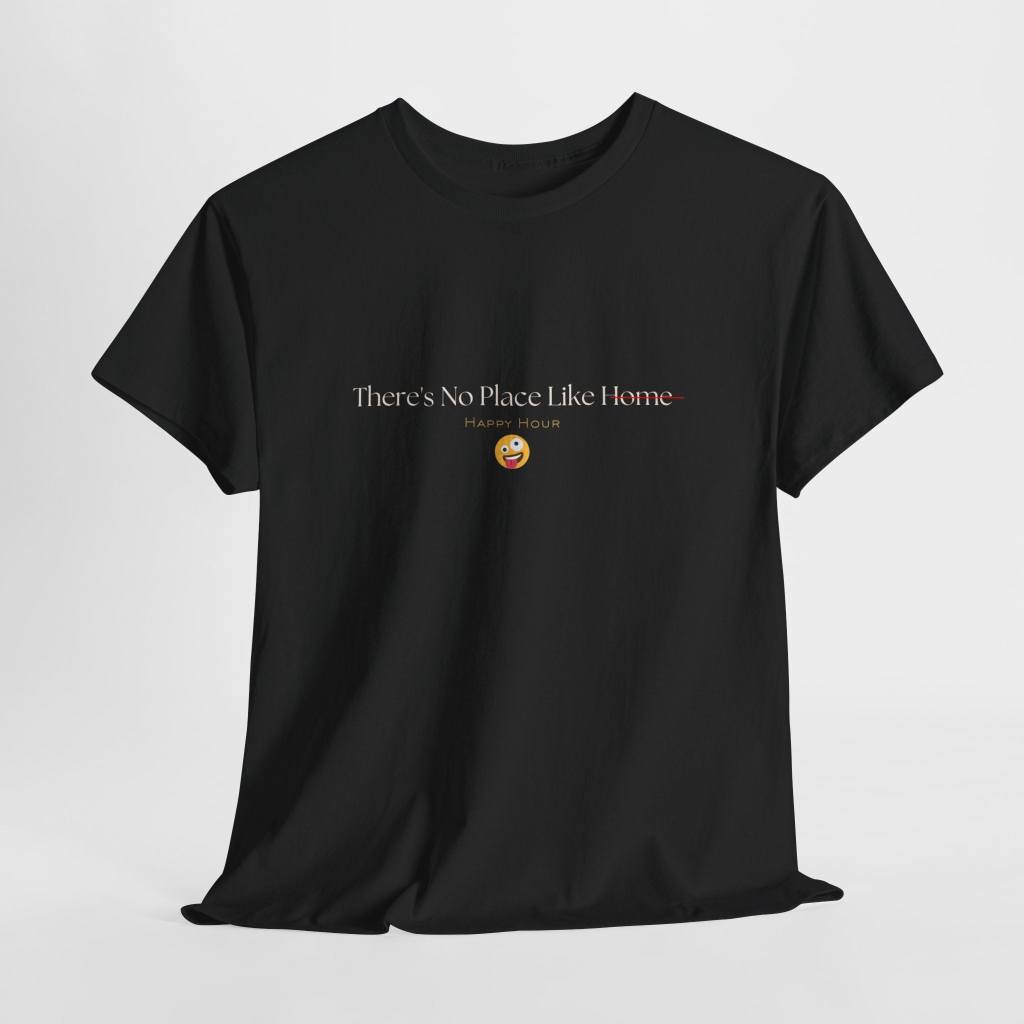 T‑Shirt — Minimal Tiny Emoji Chest Print Tee ("Be Kind" subtle text)