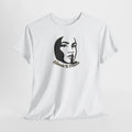 T‑Shirt — "Silence Is Power" Minimal Moon Face Graphic Tee